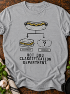 Hot Dog Classification Version B T-Shirt - Sport Grey
