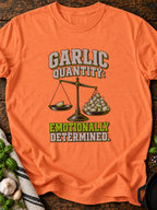 Garlic Emotionally Determined Version B T-Shirt - Heather Orange