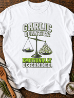 Garlic Emotionally Determined Version B T-Shirt - White