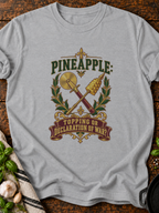 Pineapple Declaration Of War Version B T-Shirt - Sport Grey