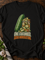 One Cucumber Zero Moderation Version B T-Shirt - Black