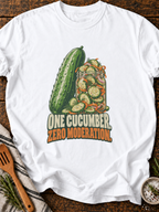 One Cucumber Zero Moderation Version B T-Shirt - White