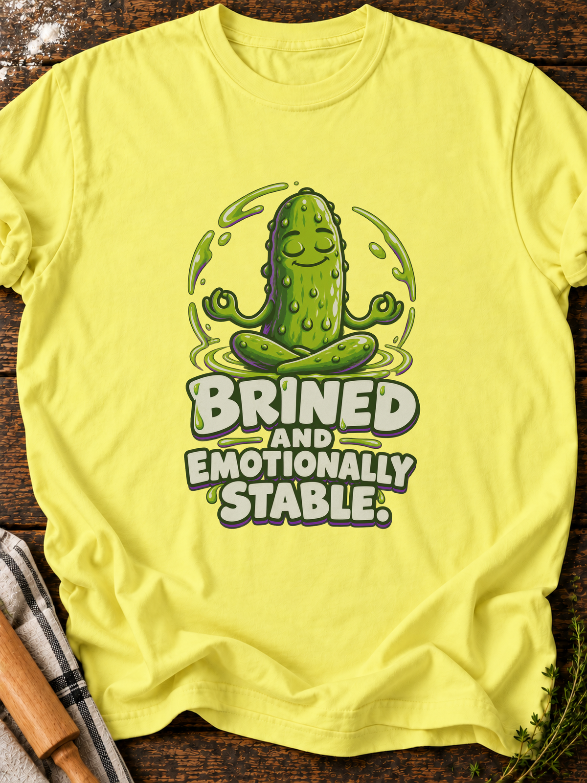If It Blends Protein Version B T-Shirt - Cornsilk