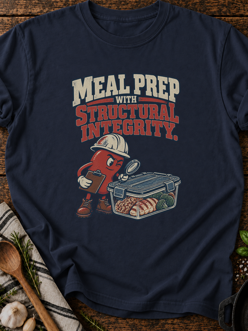 Brined Emotionally Stable Version B T-Shirt - Navy