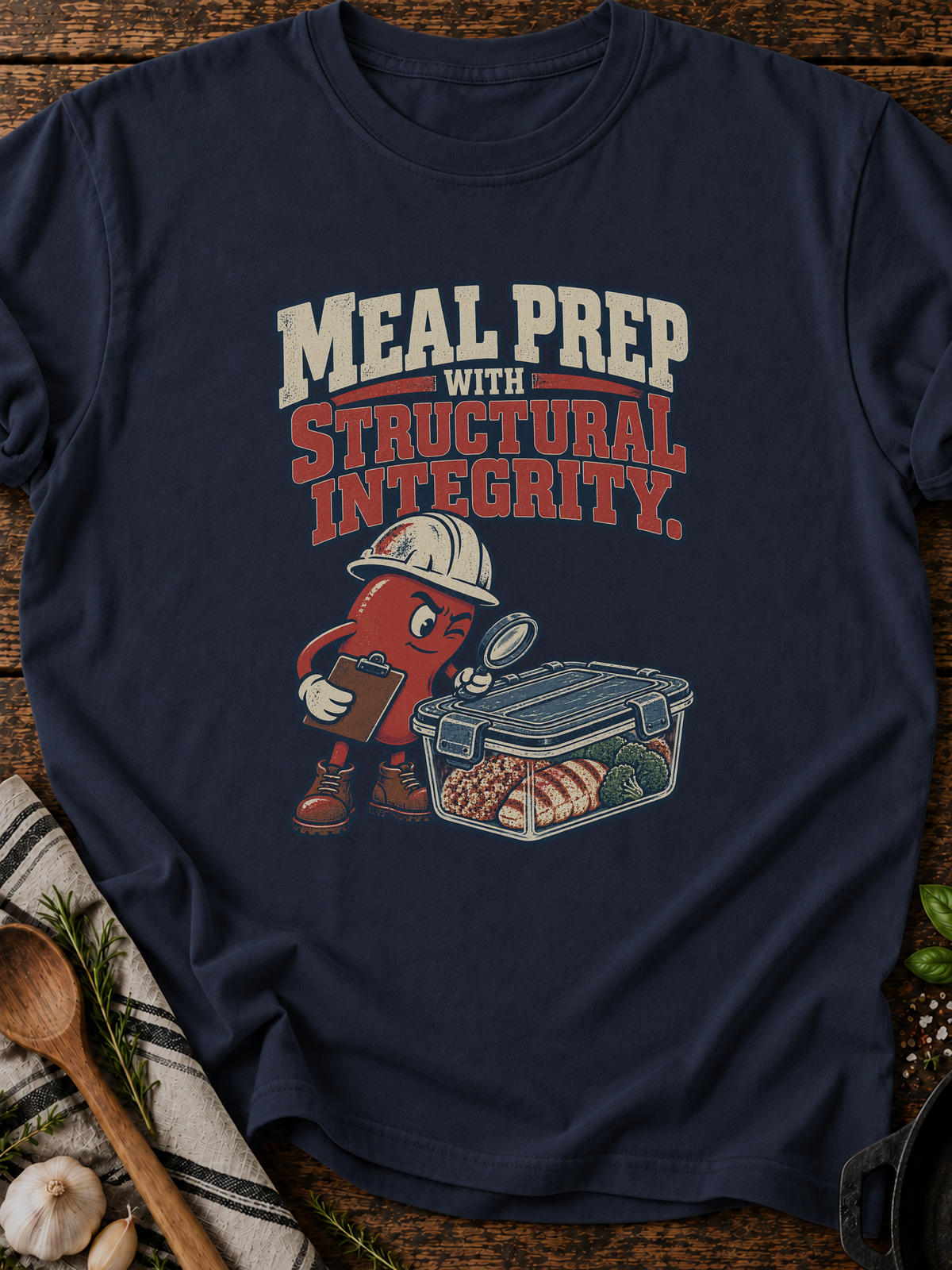 Brined Emotionally Stable Version B T-Shirt - Navy