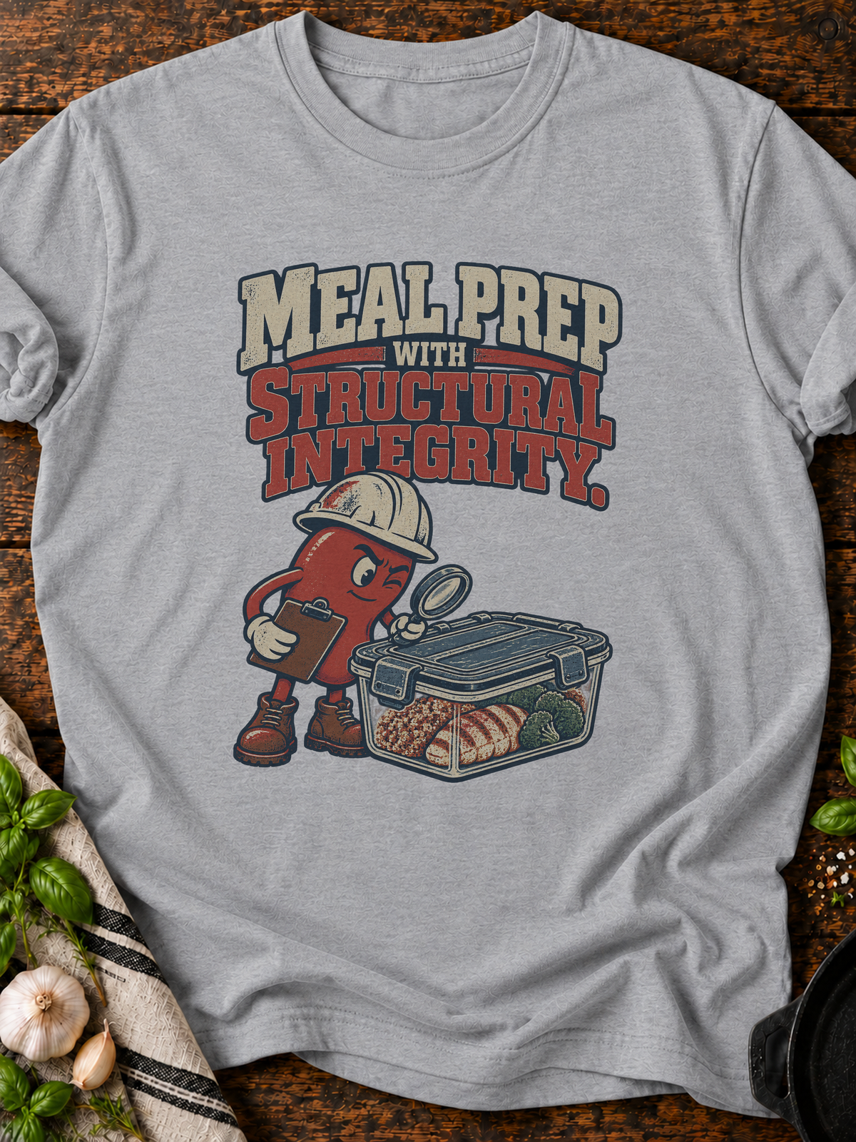 Brined Emotionally Stable Version B T-Shirt - Sport Grey