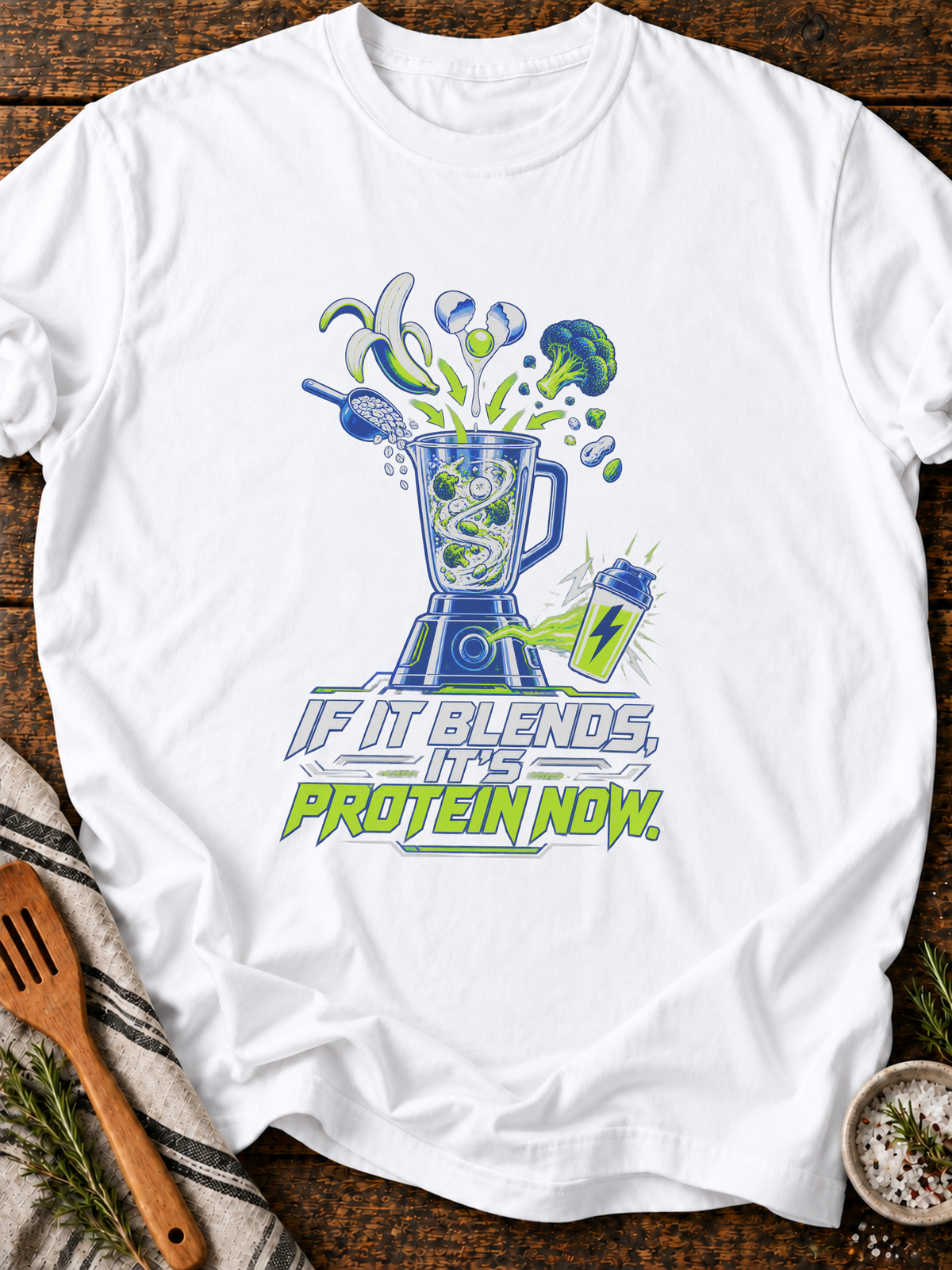 Brined Emotionally Stable Version A T-Shirt - White