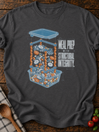 Meal Prep Structural Integrity Version B T-Shirt - Dark Heather