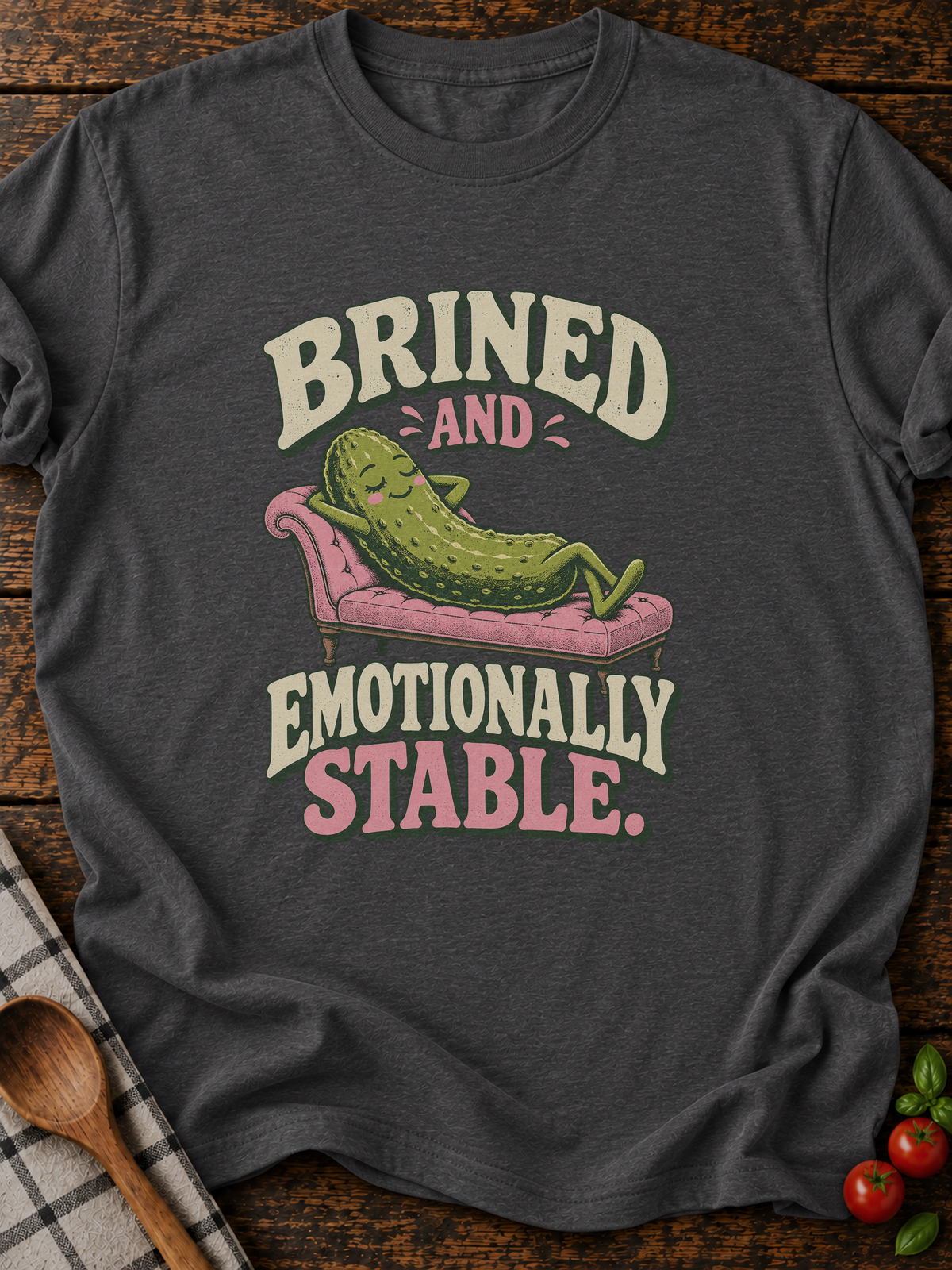 Meal Prep Structural Integrity Version A T-Shirt - Dark Heather
