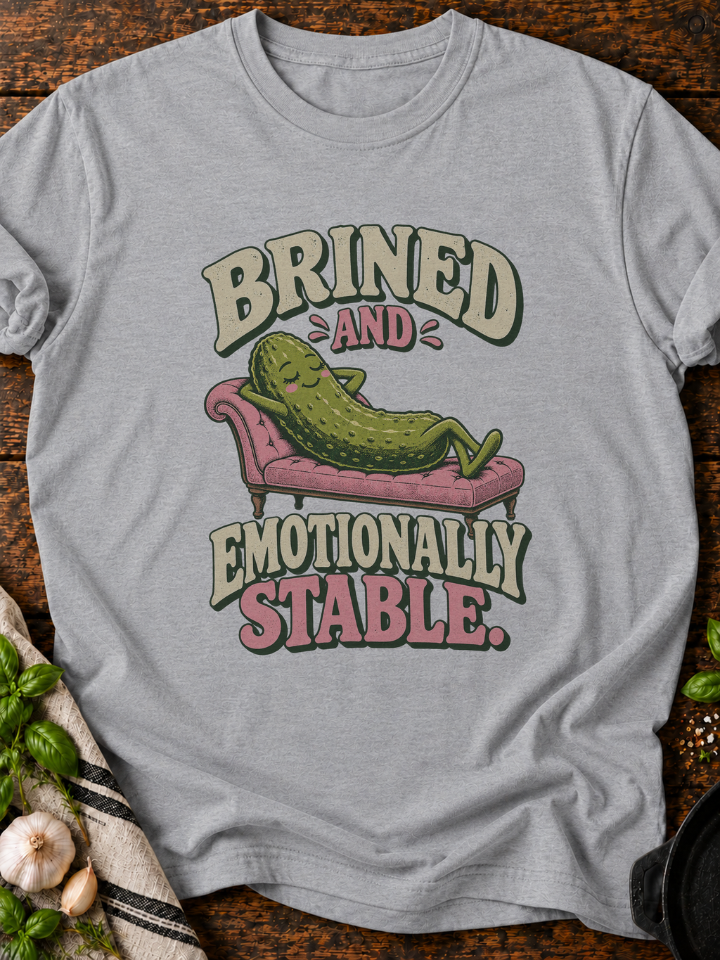 Meal Prep Structural Integrity Version A T-Shirt - Sport Grey