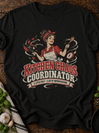 Kitchen Chaos Coordinator T-Shirt - Black