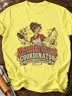 Kitchen Chaos Coordinator T-Shirt - Cornsilk