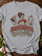 Kitchen Chaos Coordinator T-Shirt - Sport Grey